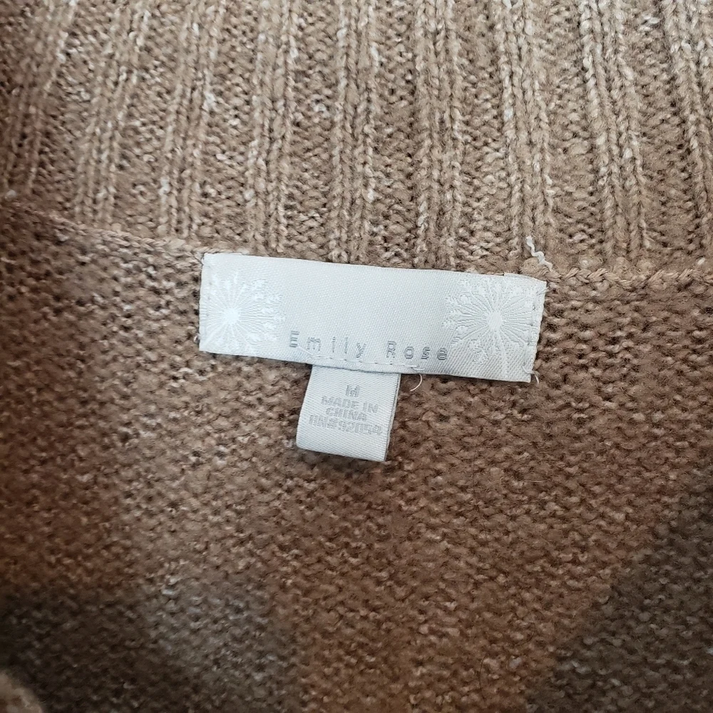 Emily Rose knit cowl neck sweater - Picture 3 of 5